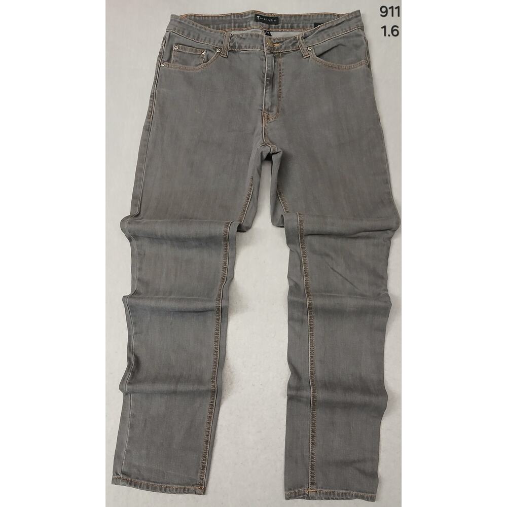American Tall (34x36) Men's Straight Leg Gray Denim Jeans